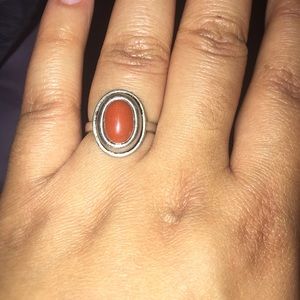 Jewel Kade ring orange stone